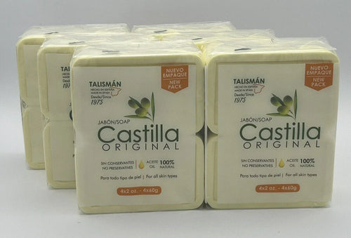 24 Castile Soap Bars Talisman Made in Spain Jabon Castilla 6